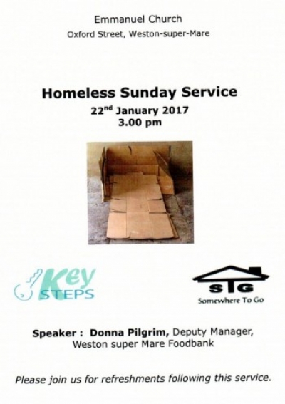 Homeless Sunday Service