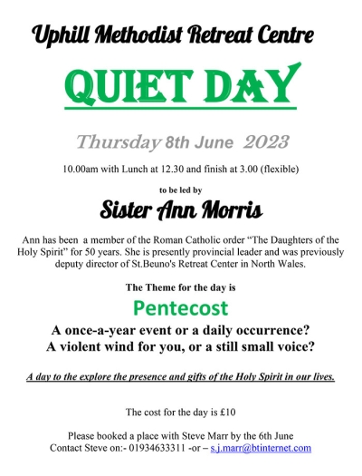 Quiet Day – June 8th – Uphill, WsM